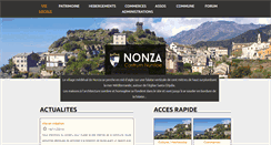 Desktop Screenshot of nonza.fr