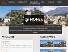 Tablet Screenshot of nonza.fr