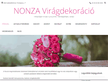 Tablet Screenshot of nonza.eu